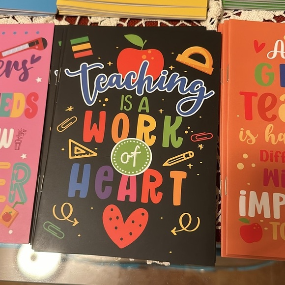 NWT 48 Teacher Appreciation little cards/books. They can color in them. - Picture 8 of 16